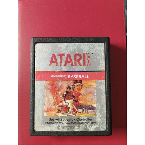 RealSports Baseball for Atari 2600 - Tested & Works - Vintage 1982 - Picture 1 of 3